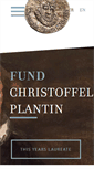 Mobile Screenshot of christoffelplantinfonds.be